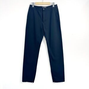 Vintage Issey Miyake Black Stretch Zip Hem Pant Sz 3